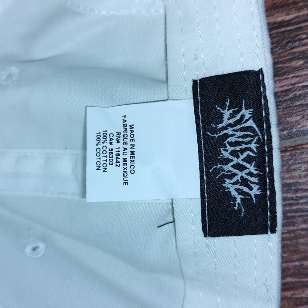 Swixxz Embroidered Logo White Hat Cap Rare - Picture 9 of 9